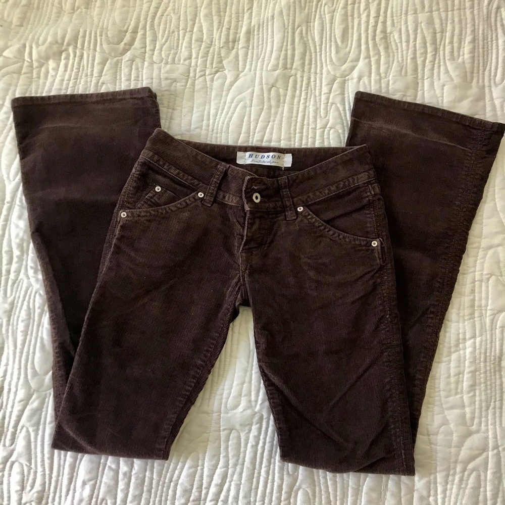 Hudson Jeans Corduroy Flare Jeans 24